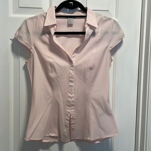 Pink button up